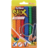 Artline Stix Brush Tip | 6-Pack